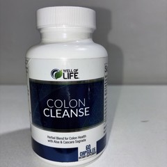 Sealed Well Of Life Colon Cleanse Supplement, 60 Caps, Slightly Damaged Outer Pa