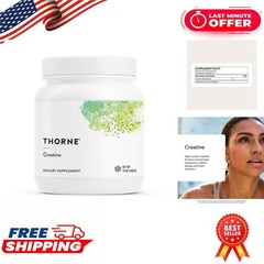 THORNE Creatine Monohydrate Powder 5g – NSF Certified – 90 Servings