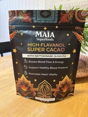 Maïa Superfoods – High Flavanol Super Cacao, 7oz (200g) 30 servings. New