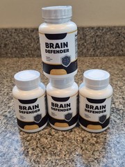 Brain Defender Supports Healthy Brain Function Dietary Supplements – LOT OF 4