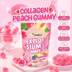 PROMO GRAND LAUNCHING Explosium Collagen Gummy 150mg 14 Gummies Beauty Support