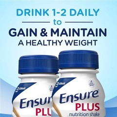 Ensure Plus Therapeutic Nutrition Vanilla Flavor Liquid, 27 Vitamins, 8 oz – …