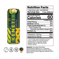 GOLDEN PEAR KENETIK Nootropic Ketone Drink – Energy Focus, Sugar Free