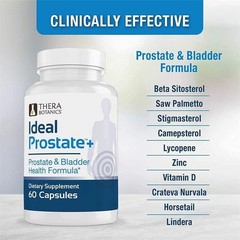 Advanced Men’s Prostate Support by Ideal Prostate Plus with Saw Palmetto, Lycope