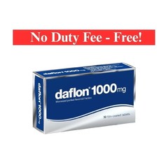 Daflon Tablet 1000 Mg (20 tablets)-pack of 3