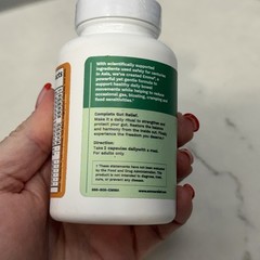 Emma Relief Supplement by Konscious Solution for Gut Health Issues 60 capsules