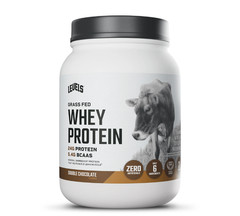 Levels Grass Fed Whey Protein Double Chocolate 1.48lb 24g Protein