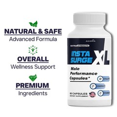 (6 Pack) Insta Surge XL Advanced Male Support Supplement InstaSurgeXL Capsules