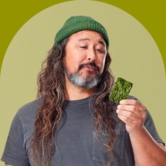 Gimme Organic Roasted Seaweed Snack, EVOO, 6Ct, Keto, Vegan, GF, Omega-3, Iodine