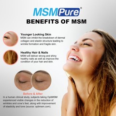 Kala Health MSMPure MSM Tablets, 1,000mg per tablet