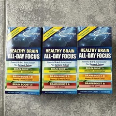 3 Boxes Applied Nutrition Healthy Brain All-Day Focus