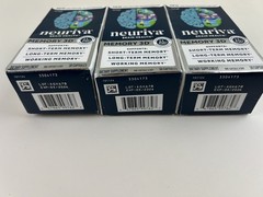 Lot of 3 – Neuriva Memory 3D Brain Health 30 Capsules (90 Total) EXP 05/2026