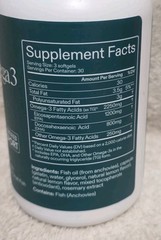 Athletic Greens AG Omega 3 (90 Softgels) Fish Oil 30 Day Supply Sealed