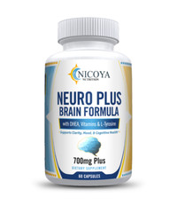 Neuro Brain & Focus 60ct, Healthy Memory Function, Clarity Nootropic Supplement