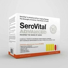 SeroVital Advanced 120 Capsules+60 Tablets 30 Day Dietary Supplement, Sealed Box