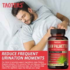 Saw Palmetto Capsules – Premium Prostate Health Support Supplement for Men