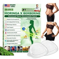 Premium Luxarise Moringa Berberine 10-in-1 Advanced Nano Microneedle Patch(7pcs)