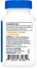 Nutricost Vitamin K2 MK-7 100 mcg, 240 Softgels – Gluten Free and Non-GMO MK7