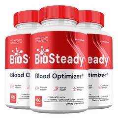 Bio Steady Capsules, Max Strength Formula, BioSteady Supplement (3 pack)