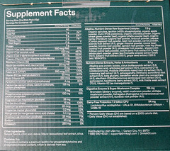 AG1 Daily Foundational Nutrition 39-count – 1917654 Vitamins Minerals Probiotics