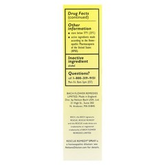 Bach Original Flower Essences Rescue Remedy Spray 0 7 fl oz 20 ml Vegan