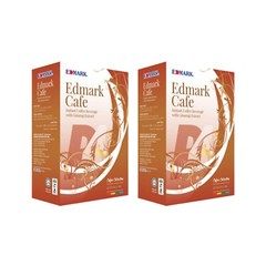 2 Boxes Edmark Cafe Arabica Roasted Coffee Ginseng Antioxidant Boost Immune