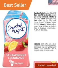 Instant Strawberry Lemonade Drink Enhancer – 1.62 oz, Allergen-Free & Sugar-Free