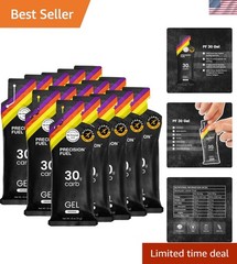 Precision Fuel PF30 Energy Gels – Mild, Neutral Flavour Running Gels for Endu…