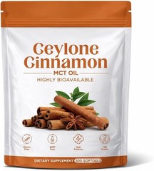 Minnah Noralife Ceylon Cinnamon Capsules with MCT Oil, Highly Bioavailable He…