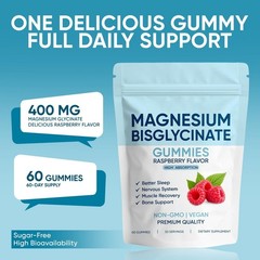 Magnesium Bisglycinate Gummies with Magnesium Bisglycinate Chelate enhance Sleep