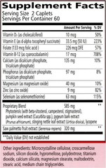URINOZINC PROSTATE PLUS Saw Palmetto + Beta Sitosterol – Exp 11/27+