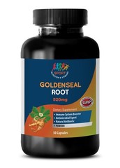 Licorice Root Extract – 520MG GOLDENSEAL ROOT – Natural Antibiotic – 1Bot 50Ct