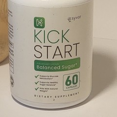 Syvor Kick Start Advanced Formula Balanced Sugar – 60 Capsules – Exp 4/2027