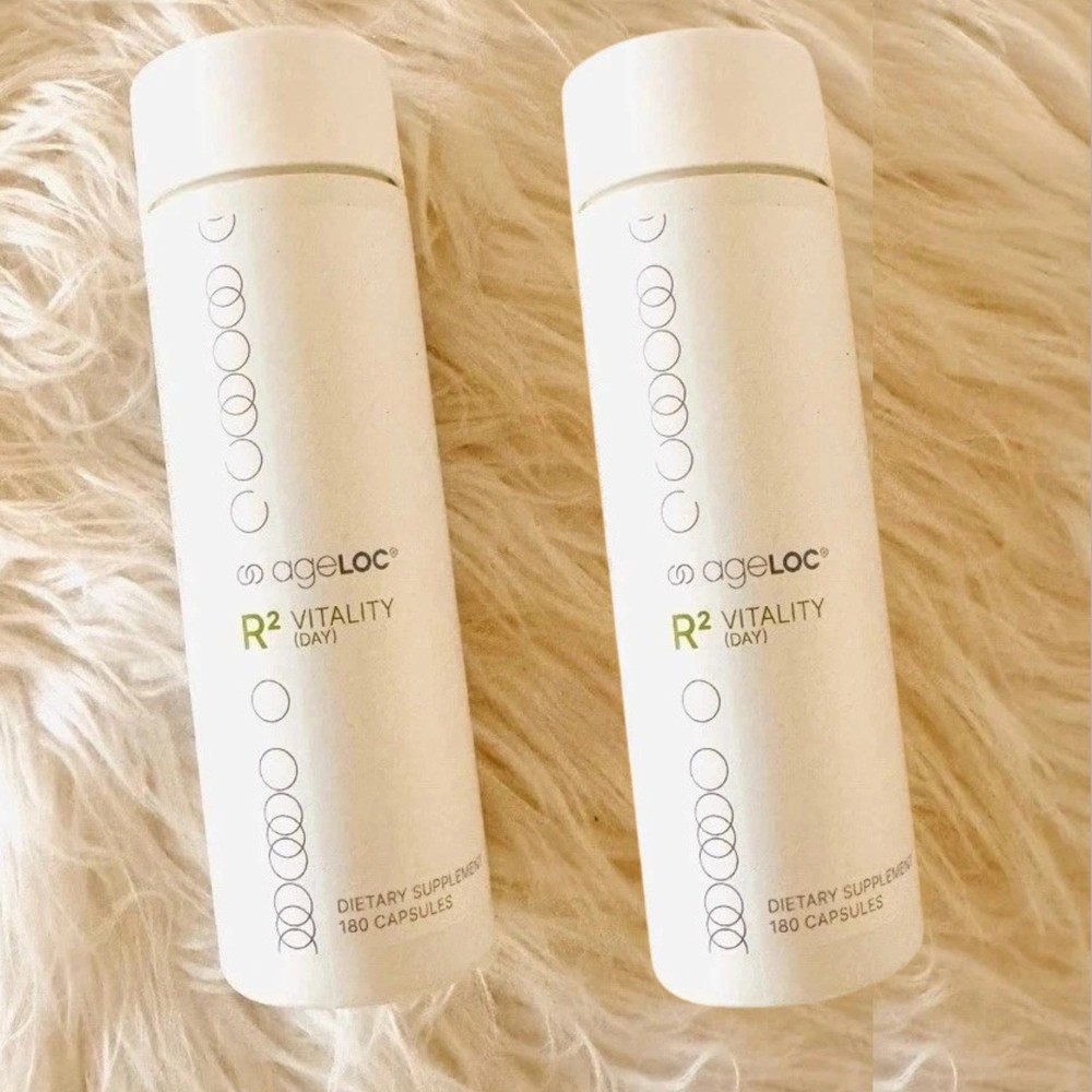 Nu Skin Pharmanex ageLOC R2 Vitality Day Supplement 180 Capsules Pack of 2