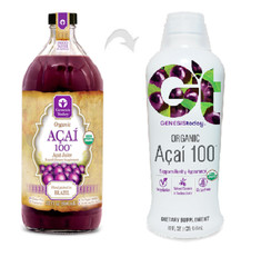 32oz GENESIS TODAY Organic ACAI 100 Pure Juice – Being Replaced Stay Tuned