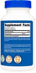 Nutricost Alpha Lipoic Acid 600mg Per Serving 120 Caps, 60 Servings