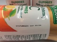 Nature’s Bounty High Potency Vitamin C Gummies 700mg Immune Support 🎈05/2026🎈