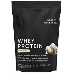 Whey Protein Isolate Vanilla (63 Servings) – 5lbs