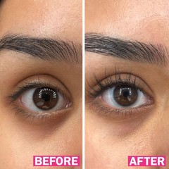 fLASH Eyelash Serum Mini for Long, Curled 0.03 Fl Oz (Pack of 1), Clear