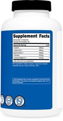 Nutricost Nitric Oxide Booster 750mg, 180 Capsules, 60 Servings