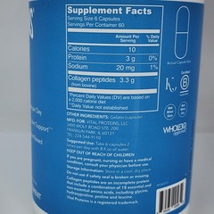 Vital Proteins Collagen Peptides Supplement, 360 Capsules, Exp 03/2027
