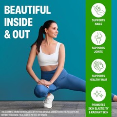 Orgain Collagen Peptides Powder 20g Grass Fed Unflavored 1LB