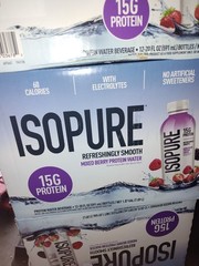 Isopure Mixed Berry Protein Water 15g Protein Electrolytes Drink 591mL