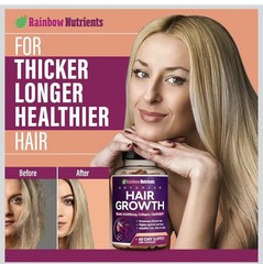 Rainbow Nutrients Advanced Hair Growth-Promote Hair Growth and Prevent Hair Loss