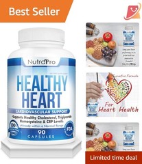 Healthy Heart Supplements Vitamin B Artery Cleanse Triglyceride Support Capsule