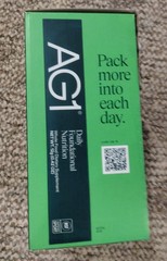AG1, Greens, Daily Foundational Nutrition, Packet, 40 CT, Sealed Box, EXP 05/26
