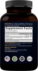 Triple Strength HMB 3000mg Per Serv, 240 Caps Non GMO/Gluten Free Calcium 420mg