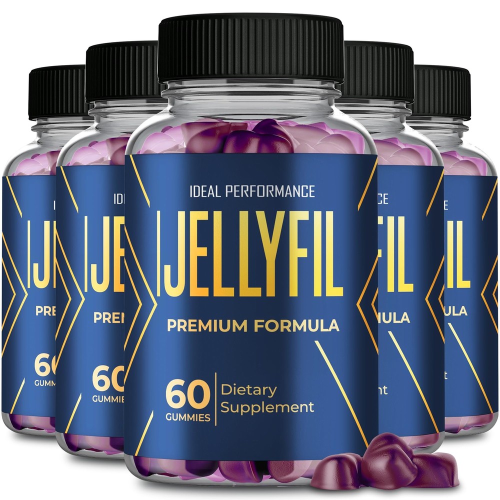 Jellyfil General Wellness Supplement – 300 Gummies (5 Pack)