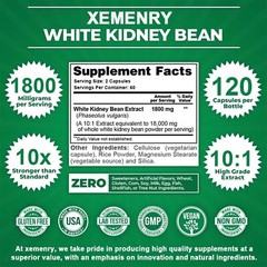 White Kidney Bean Extract – Carb Blocker Weight Loss Fat Burner Appetite Control