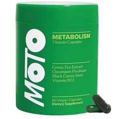 – MOTO Metabolism Boosting Capsule – Energy, Curb Cravings, Healthy Metabolism –